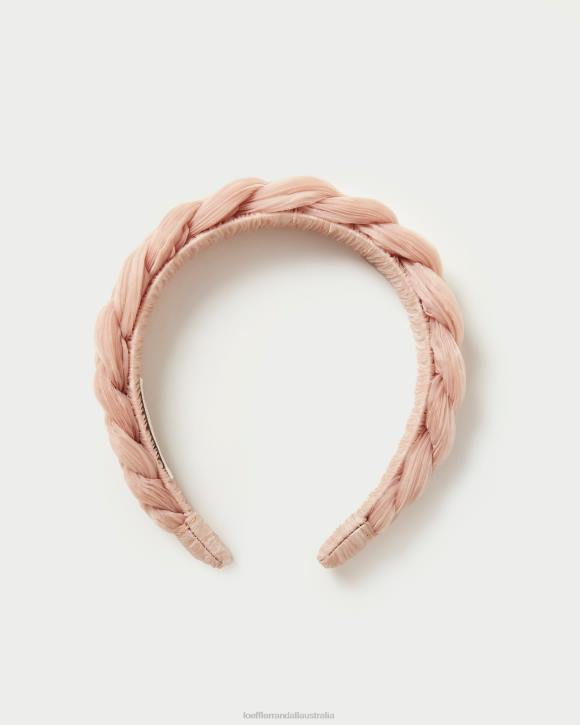 Accessories Beauty Loeffler Randall 044J143 Women Lilac Braided Headband