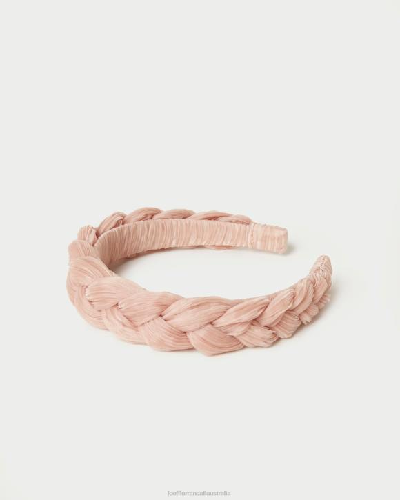 Accessories Beauty Loeffler Randall 044J143 Women Lilac Braided Headband