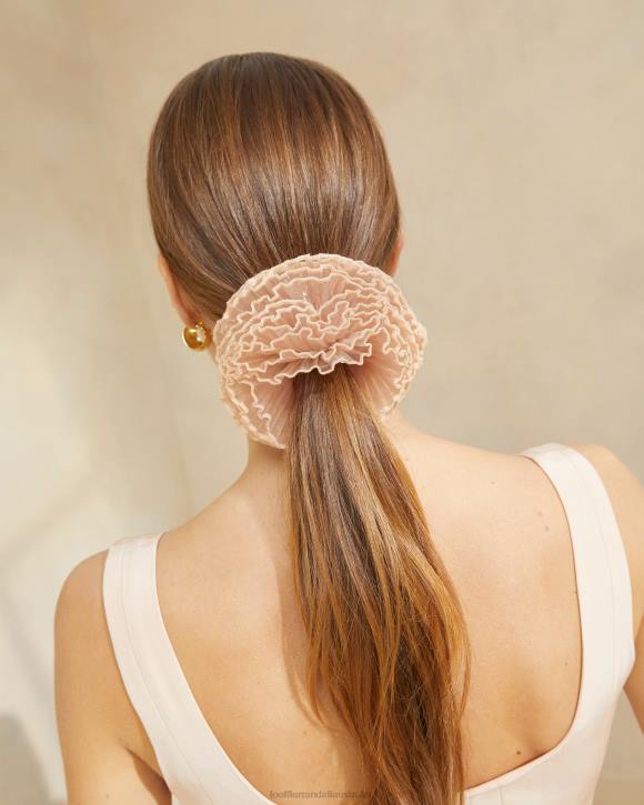 Accessories Beauty Loeffler Randall 044J167 Women Emmy Pleated Layer Scrunchie
