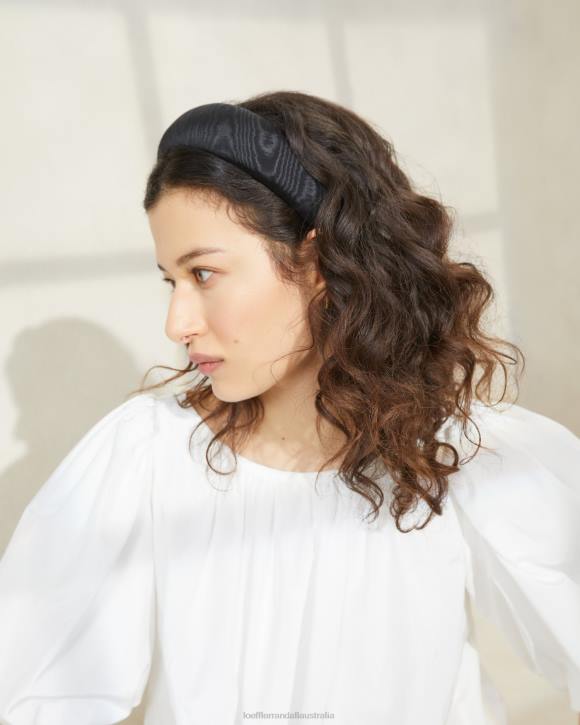 Accessories Black Moire Loeffler Randall 044J148 Women Bellamy Headband