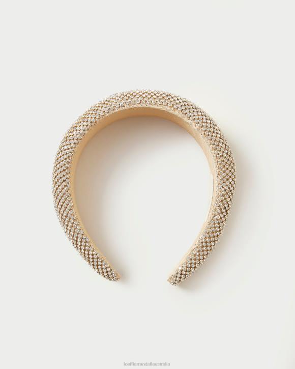 Accessories Gold Loeffler Randall 044J141 Women Bellamy Diamante Headband