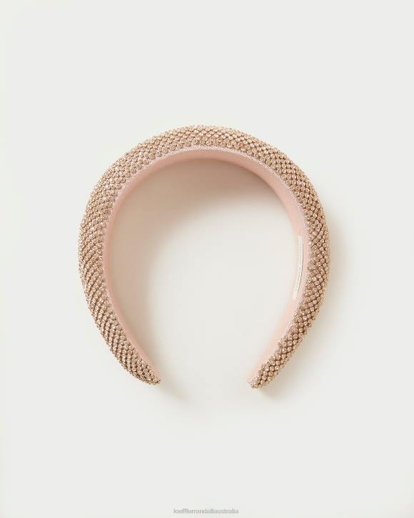 Accessories Light Peach Loeffler Randall 044J142 Women Bellamy Diamante Headband