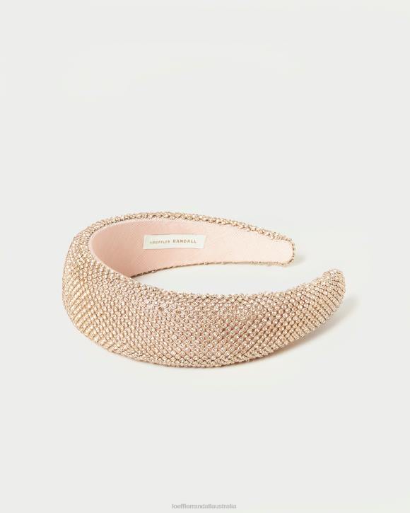 Accessories Light Peach Loeffler Randall 044J142 Women Bellamy Diamante Headband