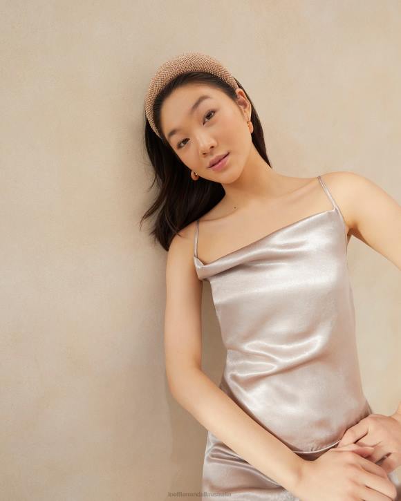Accessories Light Peach Loeffler Randall 044J142 Women Bellamy Diamante Headband