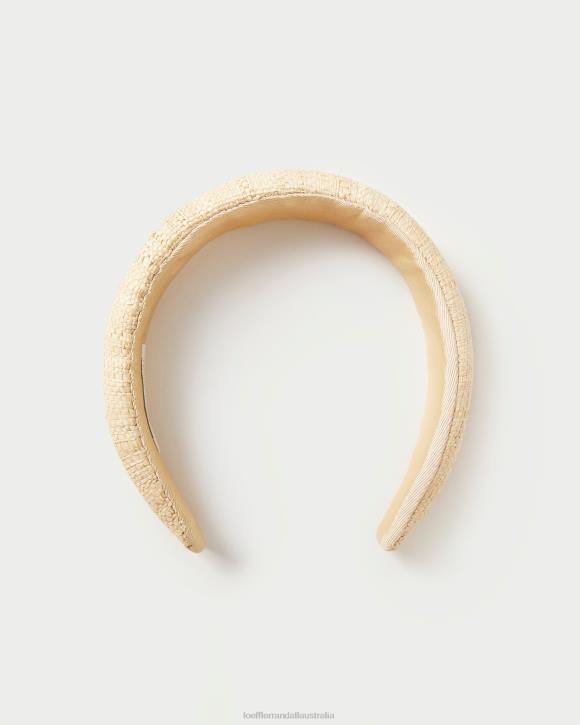 Accessories Natural Loeffler Randall 044J144 Women Bellamy Puffy Headband