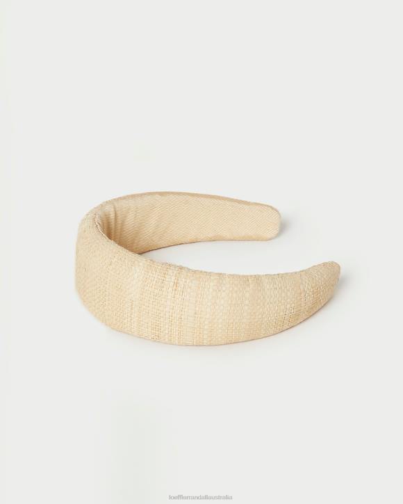 Accessories Natural Loeffler Randall 044J144 Women Bellamy Puffy Headband