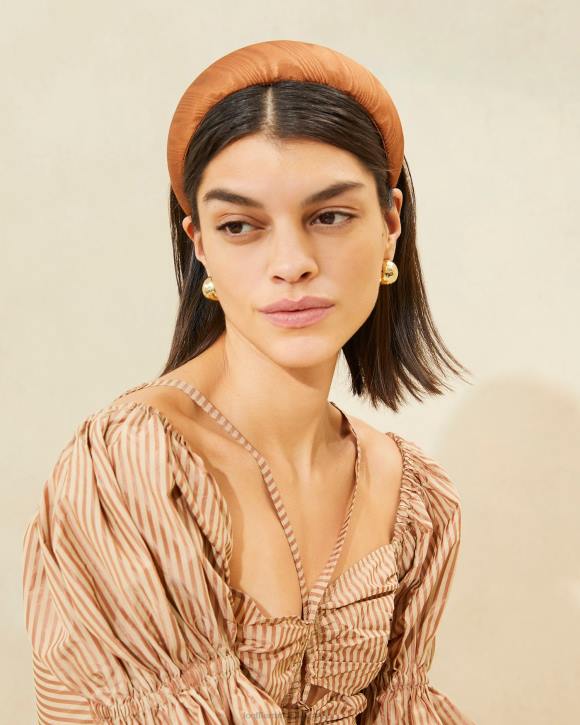 Accessories Nutmeg Loeffler Randall 044J153 Women Bellamy Moire Headband