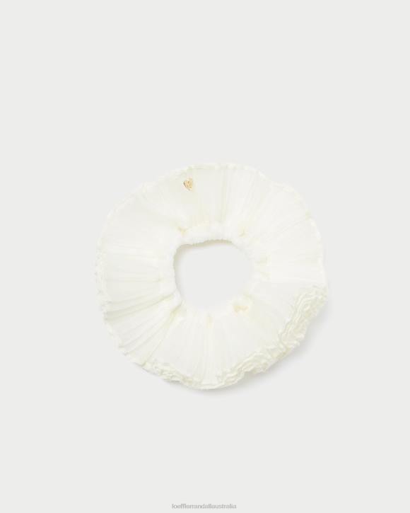 Accessories Pearl Loeffler Randall 044J161 Women Emmy Pleated Layer Scrunchie