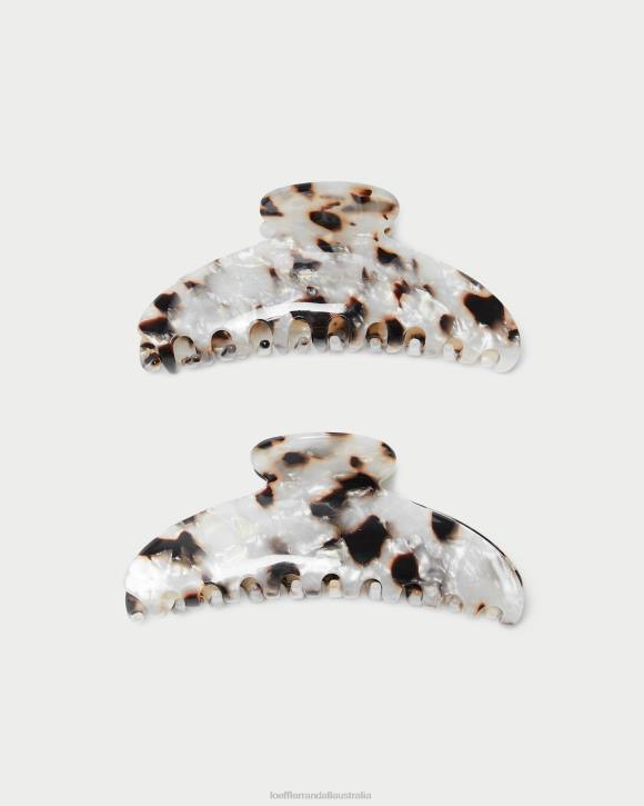 Accessories Pearl Tortoise Loeffler Randall 044J151 Women Koda shell Hair Claw