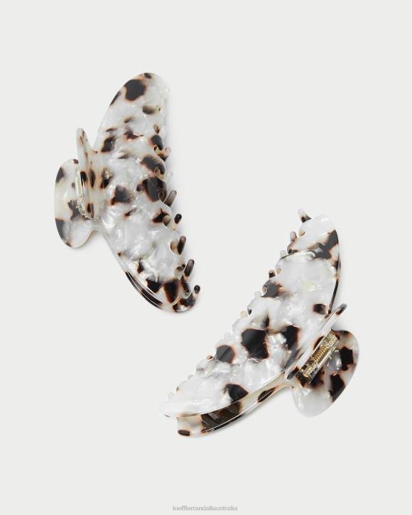 Accessories Pearl Tortoise Loeffler Randall 044J151 Women Koda shell Hair Claw