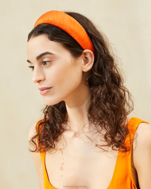 Accessories Tangerine Loeffler Randall 044J159 Women Bellamy Moire Headband