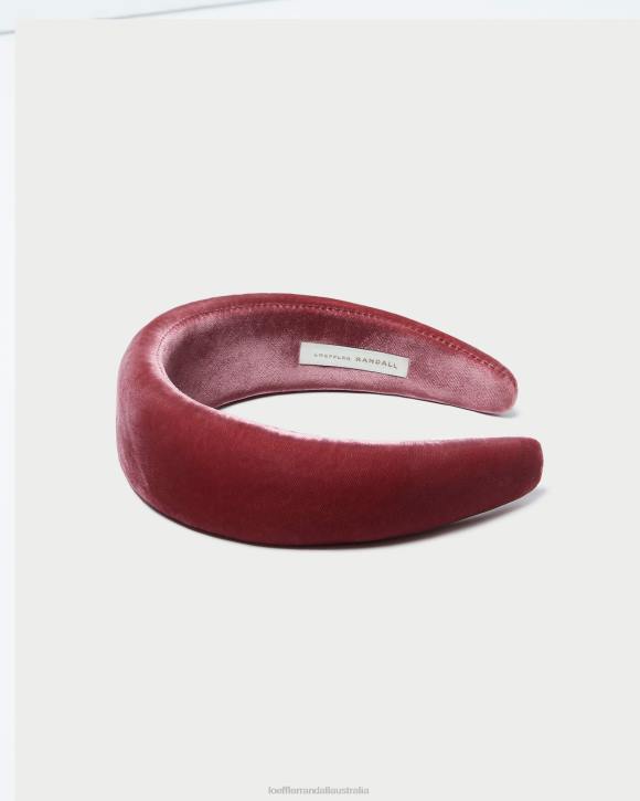 Accessories Tea Rose Loeffler Randall 044J152 Women Bellamy Velvet Headband