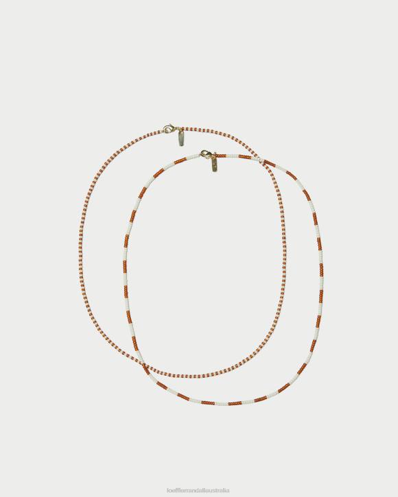 Accessories Amber/Cream Multi Loeffler Randall 044J410 Women Soo Cream Necklace Set