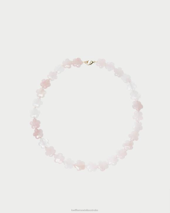 Accessories Ballet Loeffler Randall 044J411 Women Mina Floral Beaded Necklace