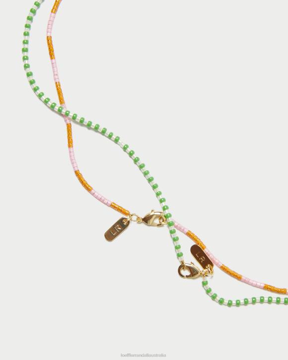 Accessories Bright Multi Loeffler Randall 044J408 Women Soo Beaded Necklace Set