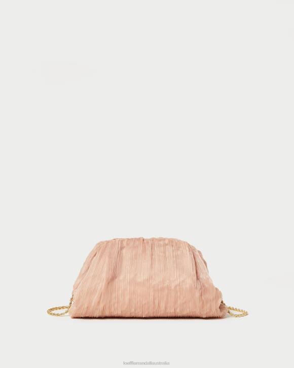 Bags Beauty Loeffler Randall 044J358 Women Bailey Pleated Dome Clutch