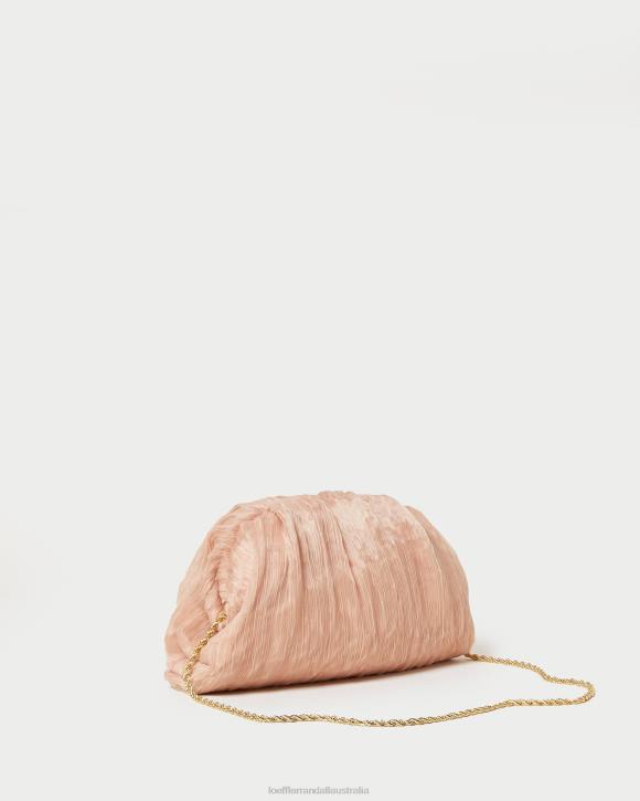 Bags Beauty Loeffler Randall 044J358 Women Bailey Pleated Dome Clutch