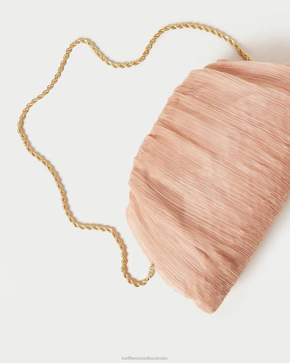 Bags Beauty Loeffler Randall 044J358 Women Bailey Pleated Dome Clutch
