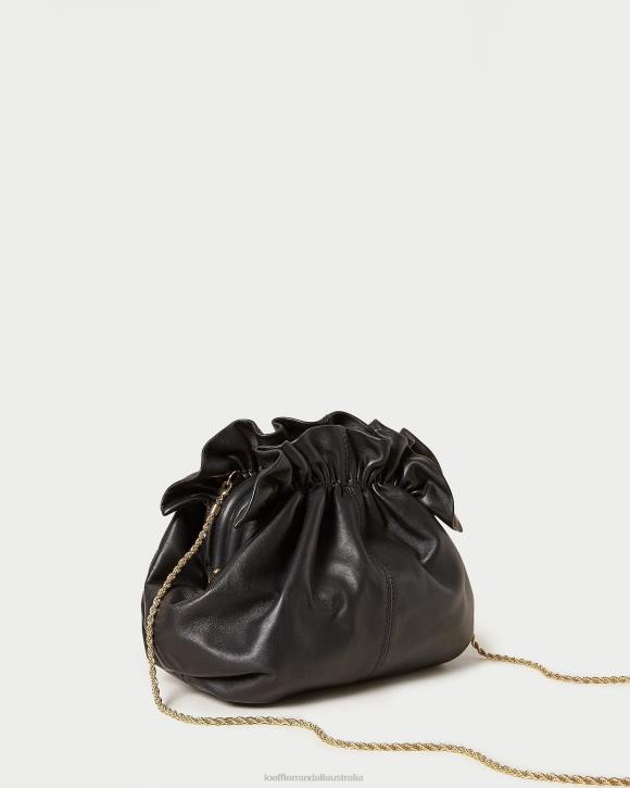 Bags Black Nappa Loeffler Randall 044J336 Women Willa Mini Pouch