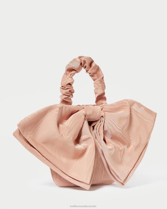 Bags Blush Loeffler Randall 044J381 Women Sierra Mini Bow Clutch