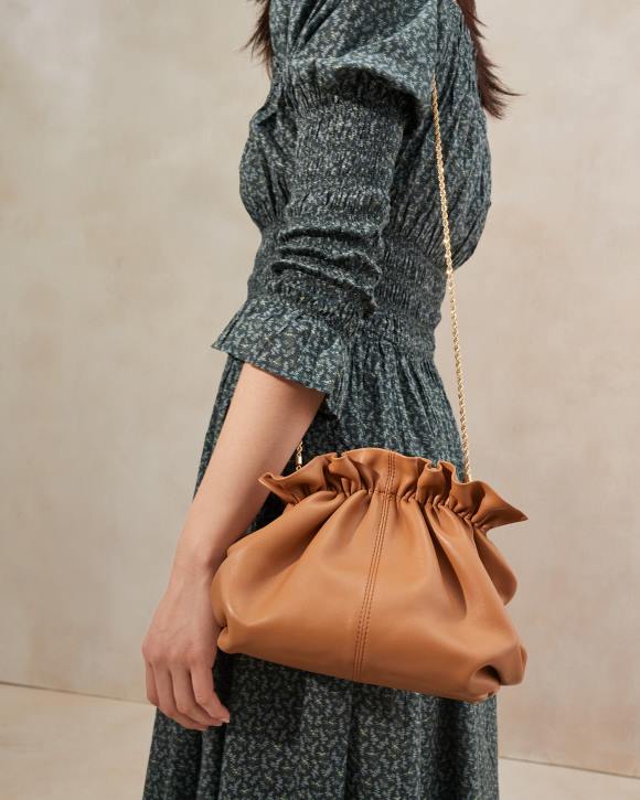 Bags Dark Sand Loeffler Randall 044J347 Women Willa Mini Pouch
