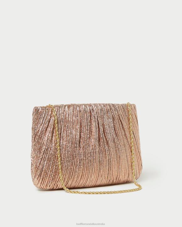 Bags Dune Loeffler Randall 044J366 Women Brit Flat Pleated Clutch