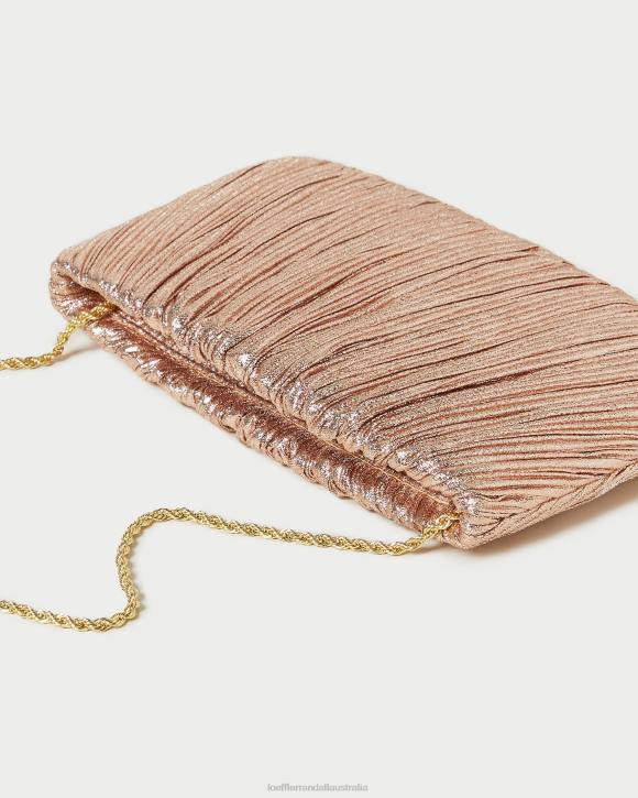 Bags Dune Loeffler Randall 044J366 Women Brit Flat Pleated Clutch