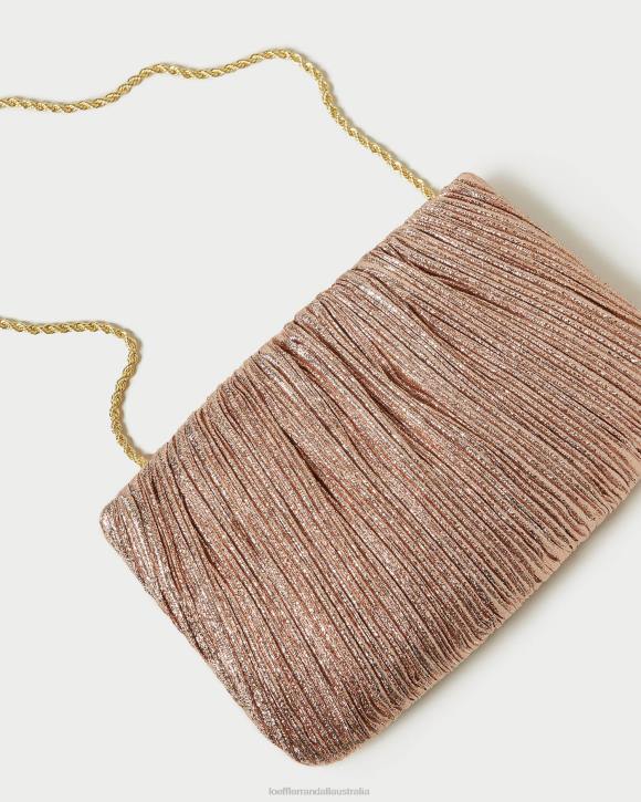 Bags Dune Loeffler Randall 044J366 Women Brit Flat Pleated Clutch