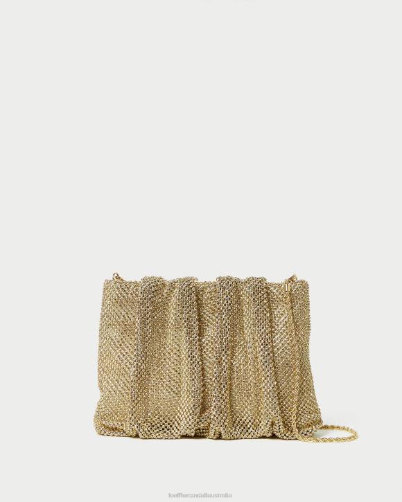 Bags Hay Loeffler Randall 044J385 Women Ember Diamante Gathered Clutch
