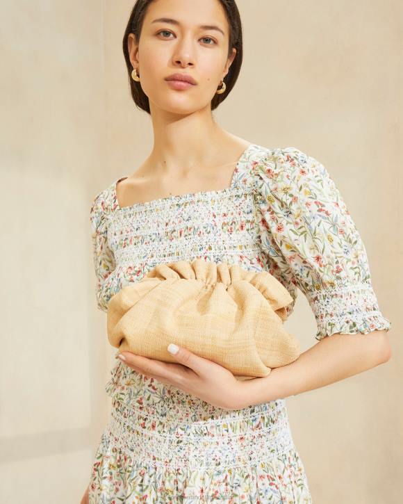 Bags Natural Loeffler Randall 044J345 Women Willa Mini Pouch