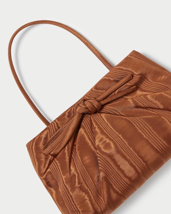 Bags Nutmeg Loeffler Randall 044J379 Women Iona Puffed Bow Clutch