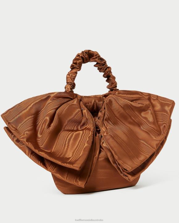 Bags Nutmeg Loeffler Randall 044J382 Women Sierra Mini Bow Clutch