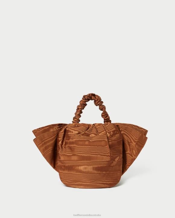 Bags Nutmeg Loeffler Randall 044J382 Women Sierra Mini Bow Clutch
