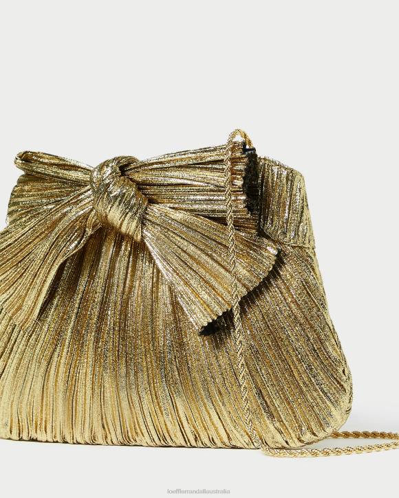 Bags Oro Loeffler Randall 044J384 Women Rayne Bow Clutch