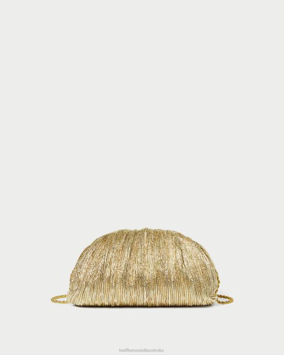 Bags Oro Loeffler Randall 044J397 Women Bailey Pleated Dome Clutch