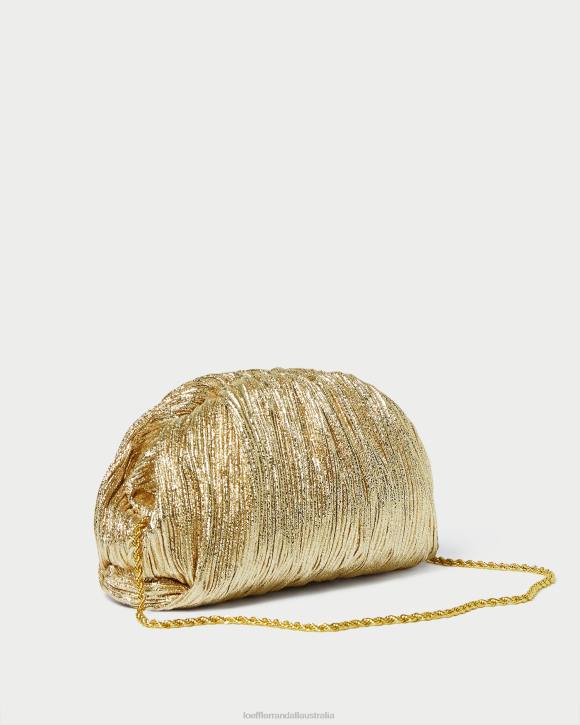 Bags Oro Loeffler Randall 044J397 Women Bailey Pleated Dome Clutch