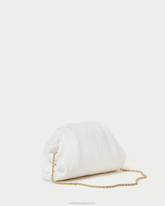 Bags Pearl Loeffler Randall 044J360 Women Bailey Pleated Dome Clutch
