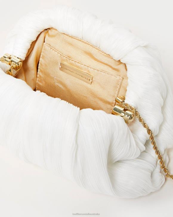 Bags Pearl Loeffler Randall 044J360 Women Bailey Pleated Dome Clutch