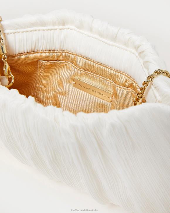 Bags Pearl Loeffler Randall 044J362 Women Brit Flat Pleated Clutch