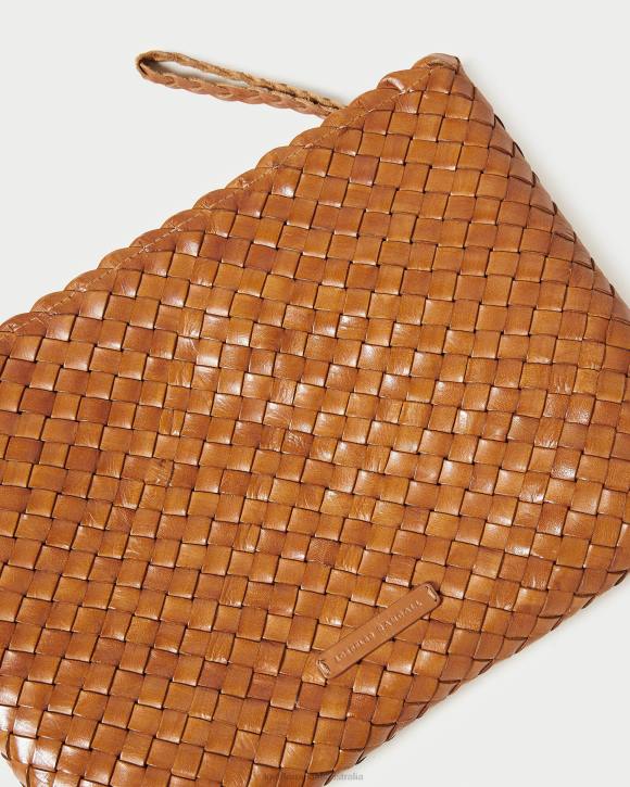 Bags Timber Loeffler Randall 044J353 Women Marissa Flat Woven Clutch