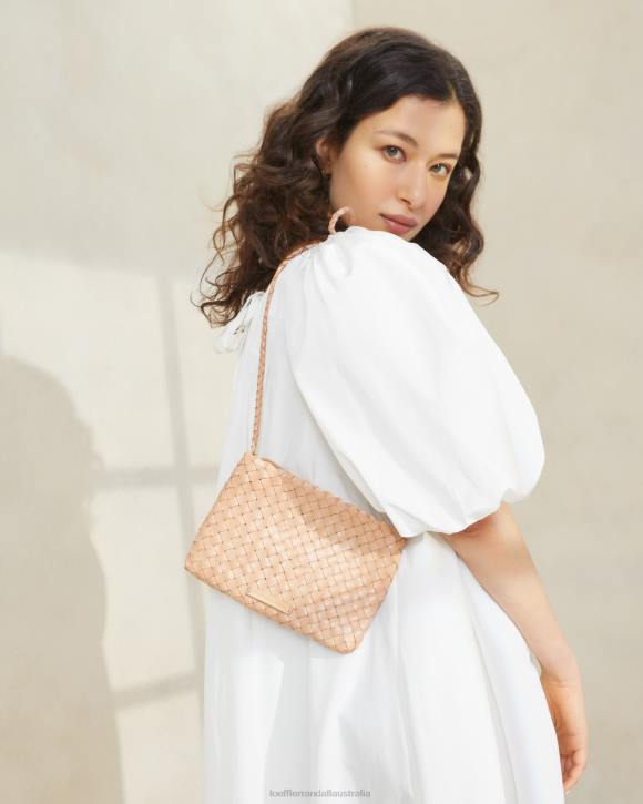Bags Desert Sand Loeffler Randall 044J325 Women Marison Woven Crossbody