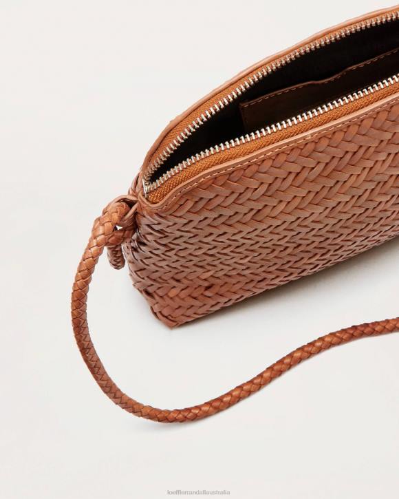 Bags Timber Loeffler Randall 044J324 Women Mallory Brown Woven Crossbody