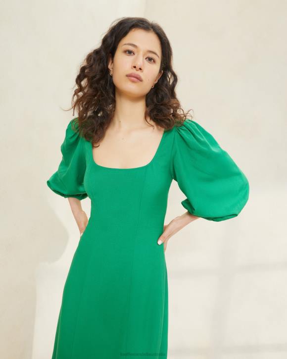 Clothes Emerald Loeffler Randall 044J185 Women Carmina Curve Dress