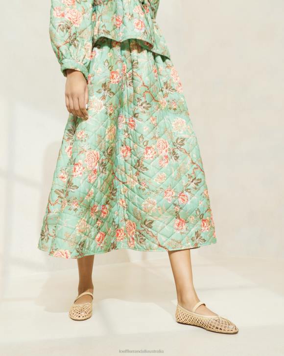 Clothes Sage Botanical Floral Loeffler Randall 044J254 Women Donna Tie-Front Jacket