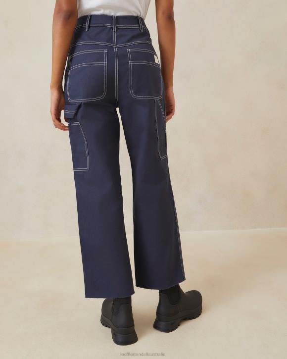 Clothes Navy Loeffler Randall 044J221 Women Roy Carpenter Pant