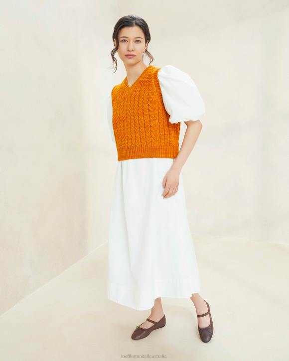 Clothes Sunset Loeffler Randall 044J256 Women Rosie Chunky Sweater Vest