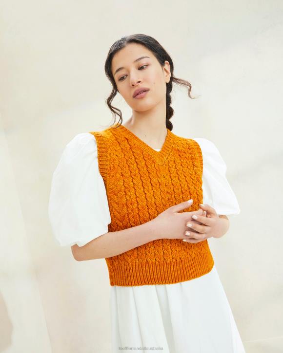 Clothes Sunset Loeffler Randall 044J256 Women Rosie Chunky Sweater Vest