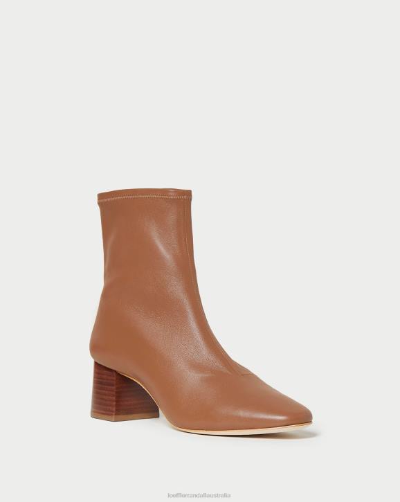 Shoes Acorn Loeffler Randall 044J287 Women Alec Mid-Heel Stretch Bootie