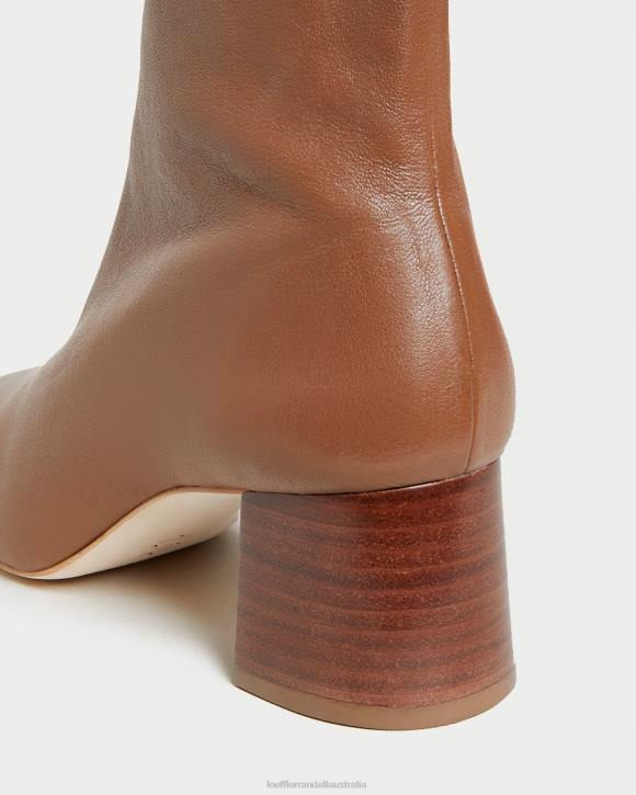 Shoes Acorn Loeffler Randall 044J287 Women Alec Mid-Heel Stretch Bootie