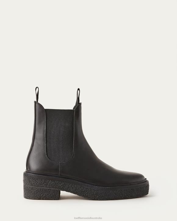 Shoes Black Loeffler Randall 044J267 Women Raquel Pull-On Boot